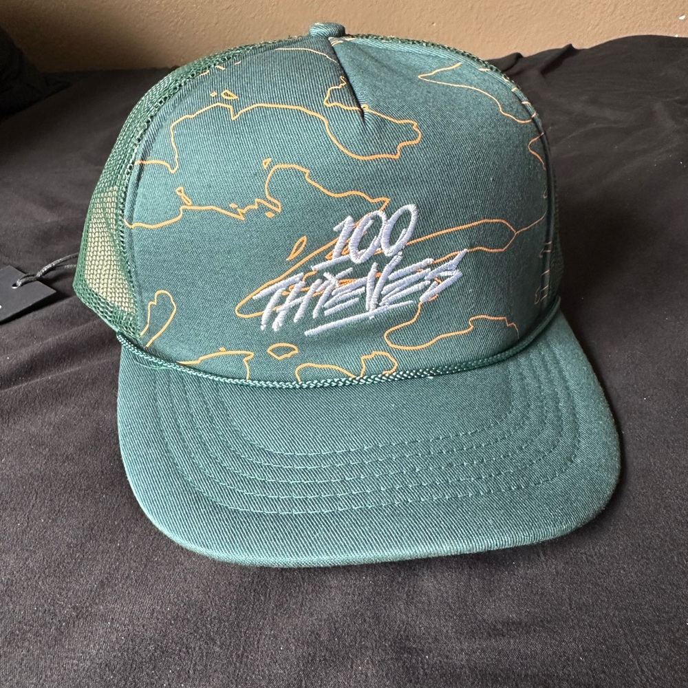 100 Thieves Green Cap - Picture 9 of 9